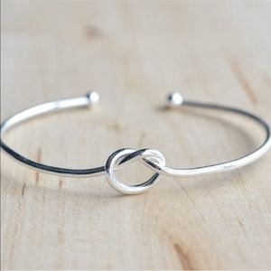 Sterling Silver Knot Bracelet
